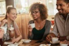 Friends in a Coffee Shop