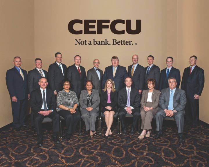 Photograph of the CEFCU Board of Directors.